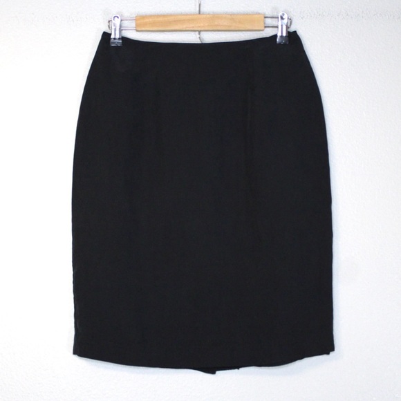 Vintage 100% Silk Pencil Skirt - Picture 8 of 8